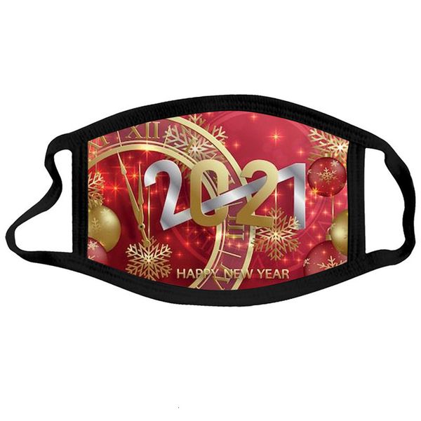 

designer face mask 2021 dhl shipping washable dust and haze mouth masks happy new year black red white facemask ch
