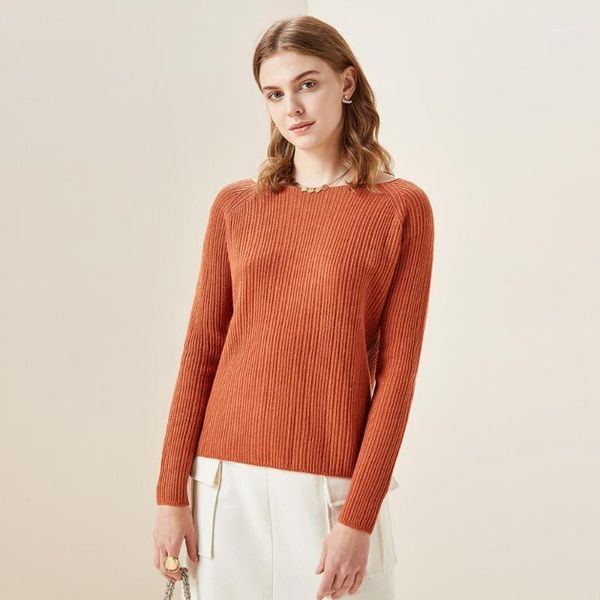 

masigoch cashmere wool crew neck sweater woman brand fashion chic ladies pullover for autumn1, White;black