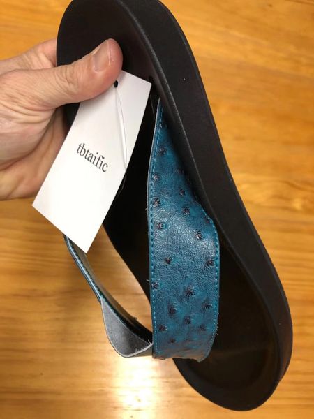 

tbtaific flip flops 2021 new fashion style slipper men sandals blue leather slides sandals summer outdoor beach slipper moccasins us12, Black