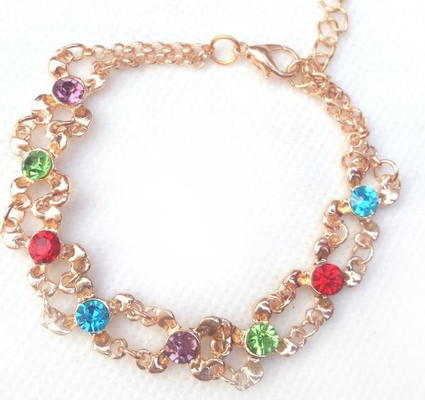 

fashion jewelry colorful rhinestone, Golden;silver