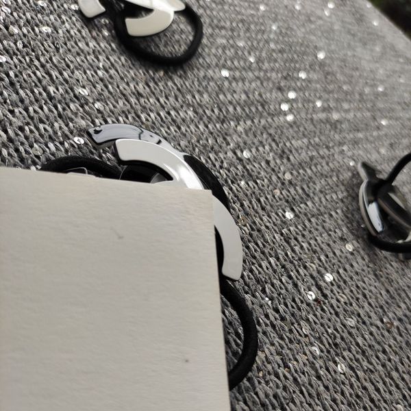 

collection hair accessories new item cacrylic fashion hair tie elastic hairband rope good quality hair accessories with, Slivery;golden