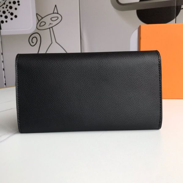 

luxurys designers wallet purse woman fashion clutch purses monogrames double v wallet card holder purse with box dust bag, Red;black