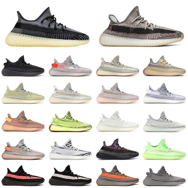 

kanye west 2020 asriel zyon men women running shoes zebra cinder desert sage yecheil reflective bred outdoor mens trainers sports sneakers