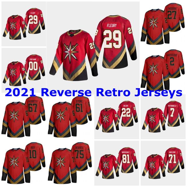 

2021 обратного ретро vegas золотые рыцари трикотажные изделия 9 cody glass jersey tomas nosek 10 nicolas roy jake bischoff 21 cody eakin cus, Black;red