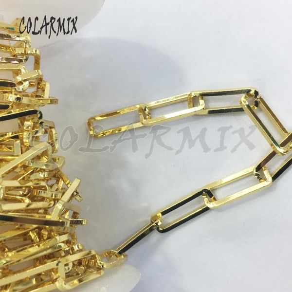 

chains 5 meters big link chain accessories necklace mix not fade color for jewelry making 51031, Silver