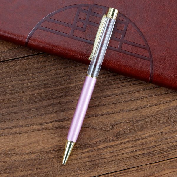 

diy japan stationery christmas gifts glitter empty floating kids dried flower small shell whelk crystal pen ballpoint pens dhl 527