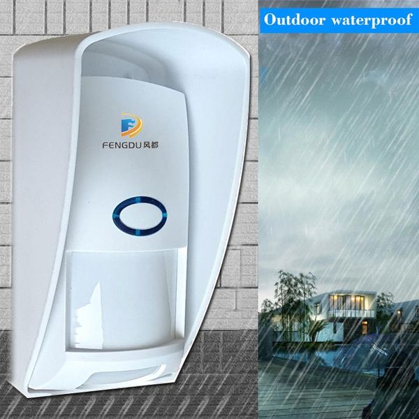

outdoor pir sensor infrared detector 433mhz pet immune waterproof pir infrared motion sensor for gsm wifi home security system