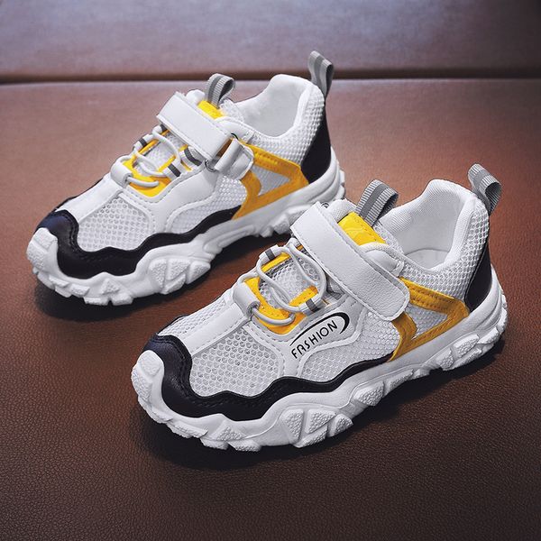 

new men's and women's sports classic hollow mesh breathable korean children's shoes in summer 2020 c1212, Black;white