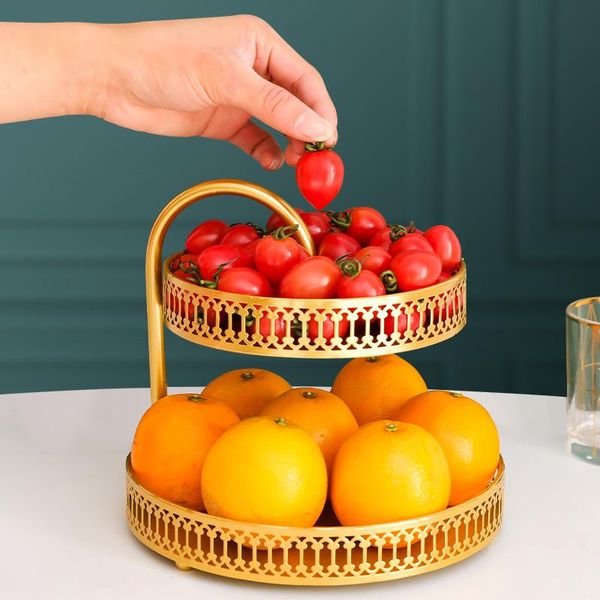

hooks & rails multi-layer fruit storage tray cake rack family party dessert wedding decoration snack makeup