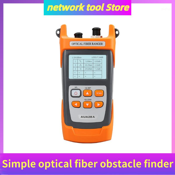 

comptyco aua-28u/28a simple optical fiber obstacle finder fiber tester 5m-60km mini otdr optical reflectometer,built vfl1