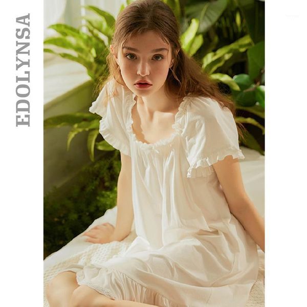 

women sleepwear bride white nightgowns female sweet princess sleeping home dress lady lace nightdress sleepwear t7361, Black;red
