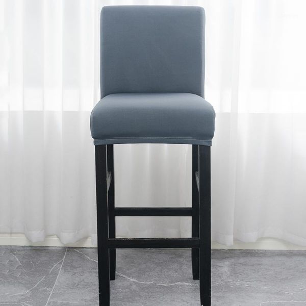 

stretch slipcovers chair cover for counter height side chairs covers protectors bar stool chair slipcover short back stool cover1