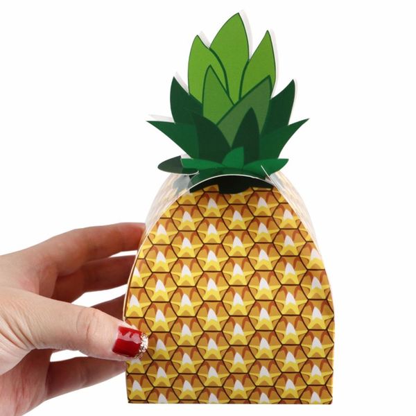 

ourwarm 48pcs party book box pine candy boxes hawaii luau на день рождения день рождения тропический летний пляж тема партии украшения поста