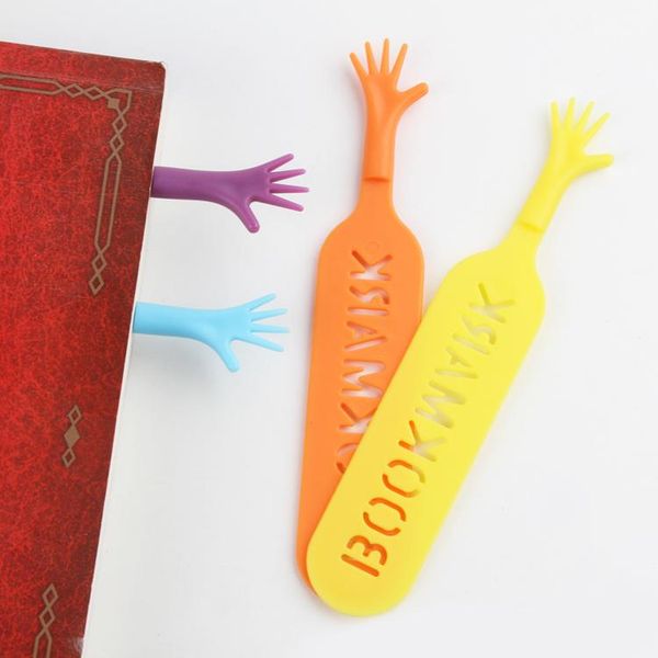 

4pcs/set the book mark help me novelty bookmark funny bookworm gift stationery random color