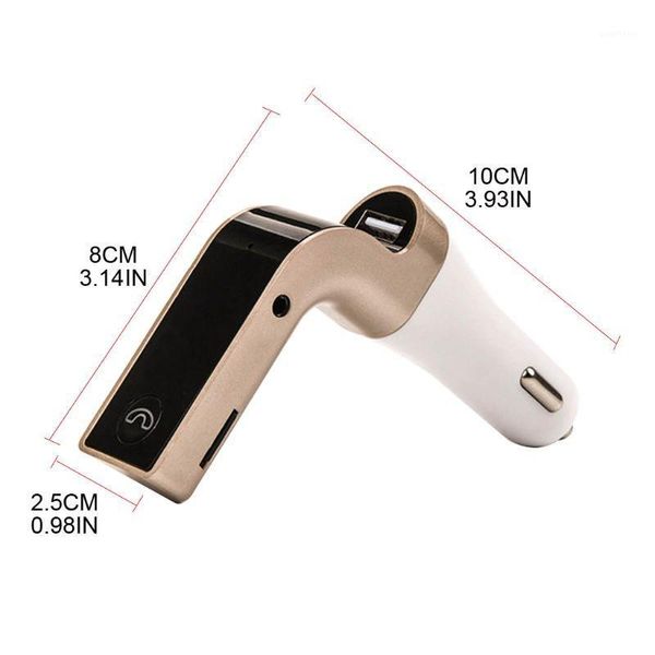 

handscall car usb port 2.1a charger wireless bluetooth mp3 music stereo 57ba1