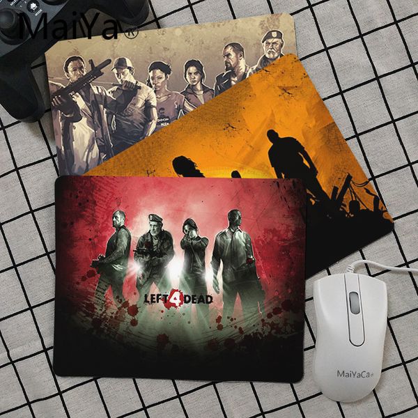 

maiya высокое качество left 4 мертвое зомби красивая аниме мышь коврик плавная надевание настольные шточки мате игровой пад