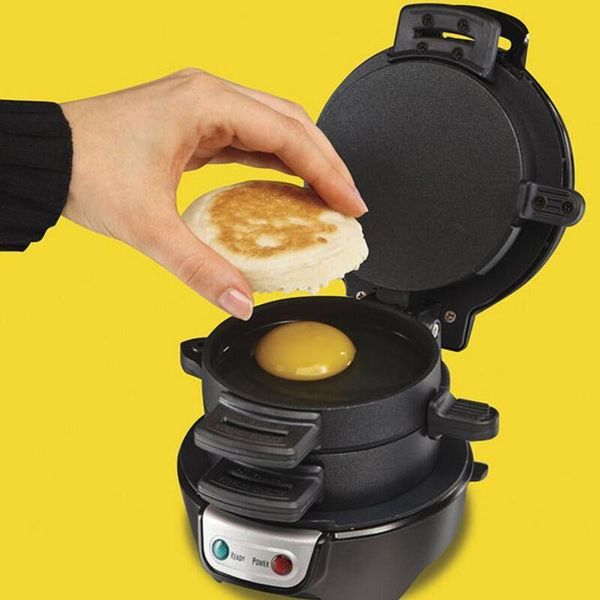 

electric skillets household automatic hamburger machine health bread breakfast