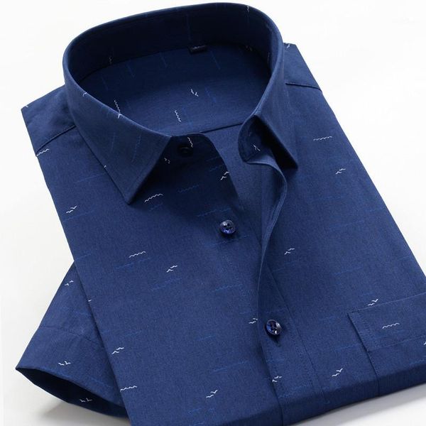 

5xl 6xl 7xl 8xl 9xl 10xl plus size men's printed shirt 2020 summer new fashion casual short sleeve brand shirt male1, White;black