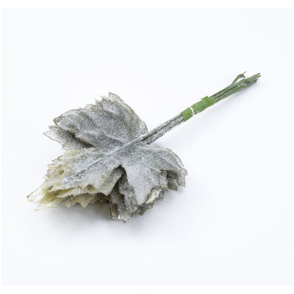 

12pcs rubber leaves latex material diy gifts box vases for home decor christmas crafts wedding bride wrist flower maple leaf f wmtbxl