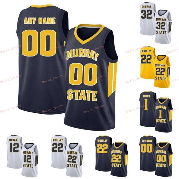 

stitched custom 11 shaq buchanan 25 jalen johnson 3 isaiah canaan 5 marcus brown murray state racers men women youth jersey, Black