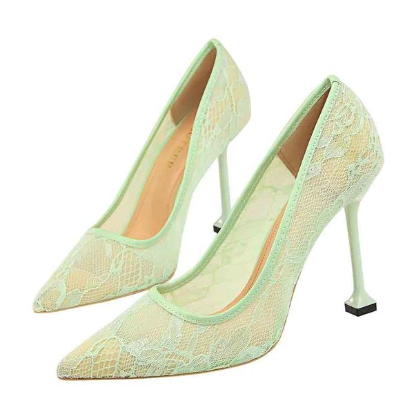 

size 34-40 thin red pumps pointed finger of hollow foot rentals female luxury designer shoes wedding party high heels mhs6, Black