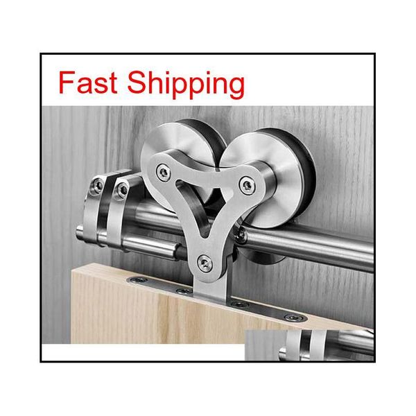

interior barn doors stainless steel mount dual wheel rolling sliding door hardw qylyvq dh_seller2010