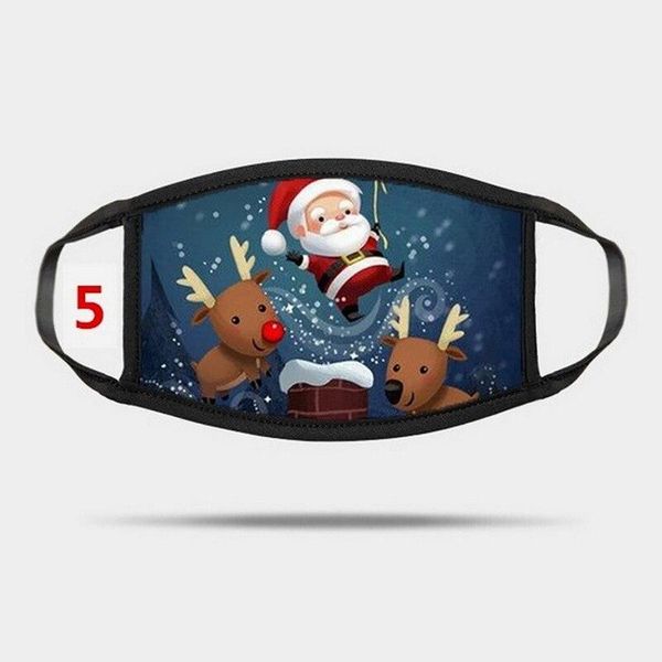 

mondmaskers рождественская маска для взрослых лица маска для лица santa многоразовая моющаяся хлопчатобумажная ткань masque hudhe rutilisabl