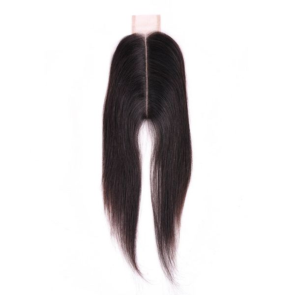 Cabelo virgem indiano cru 2X6 fechamento de renda com fechamentos superiores de cabelo de bebê produtos de cabelo ondulado por atacado