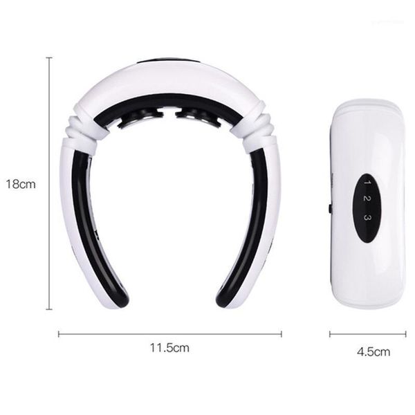 

electric massagers multifunctional smart cervical massager back and neck with pulse 6 modes relaxation physiotherap healthy care1