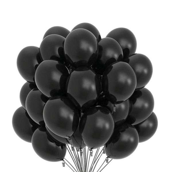 

10 20pcs gold black pink latex balloons birthday party decorations wedding decorations helium globos baby shower ballon wmtdtk