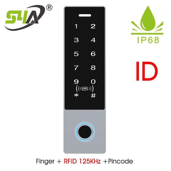 

metal fingerprint access control machine id card password access control touch screen rfid controller1