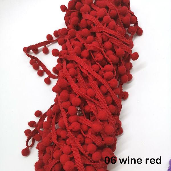

1 5yard pom pom fringe lace ribbon pompom trim ball fabric diy sewing tassel lace kintted fabric handmade diy craft accessorie h bbyqxb
