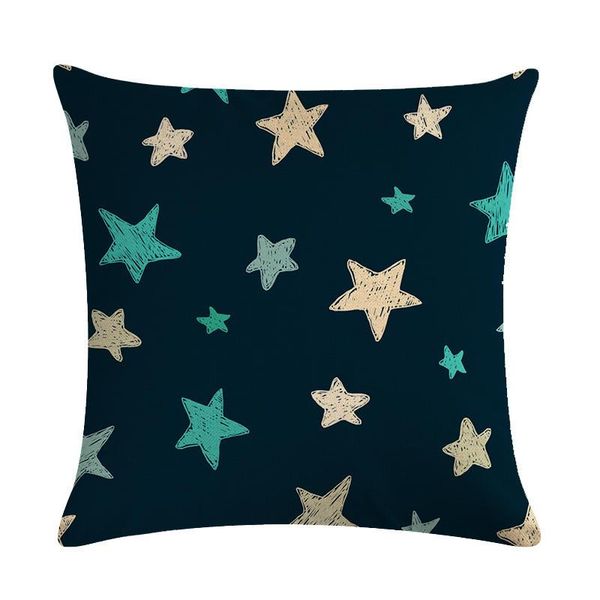 

cushion/decorative pillow case 45x45cm star car clouds printing cover for home office throw cushion bedroom
