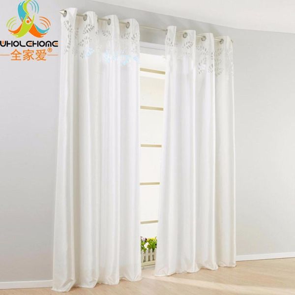 

curtain & drapes fashion handmade solid colors window treatments hollow out for home panel floral polyester decor 1 pcs