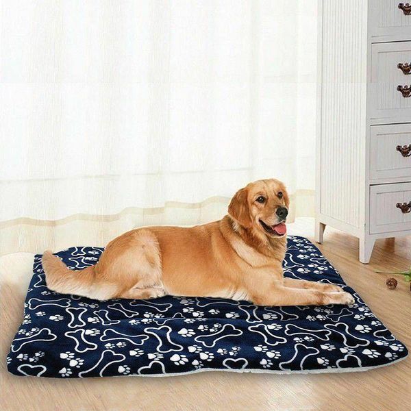 

cute pet dog large cat bed cushion mat pad kennel crate cozy warm soft house