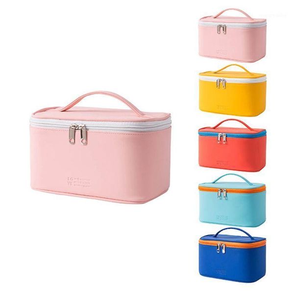 

women portable travel cosmetic makeup bag toiletry case coin purse storage pouch organizer1