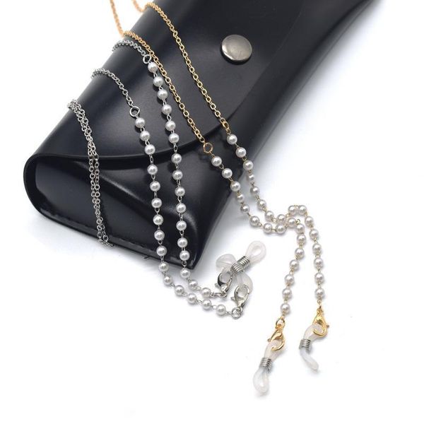 

luxury pearl beaded glasses chain gold color metal sunglasses chain glasses accessories luxury pearl simple h jlljgd