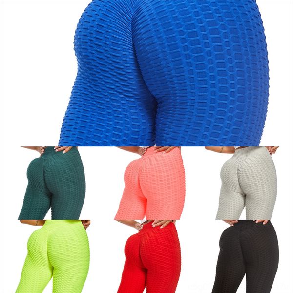 

i8s9 women's flesh fitness yoga pant sports pants colored skinny leggings female high waist wear yoga pants cycling tight gym workout