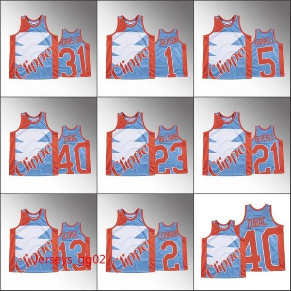 

los angeles clippers men kawhi leonard paul george lou williams big face hardwood classics nba custom jersey, Black