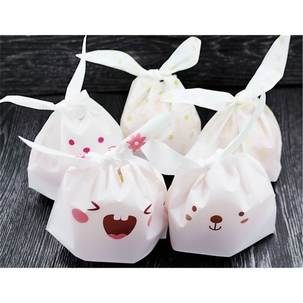 

novelties cartoon gifts bag easter candy bunny safe rabbit ear cookie bags food packing kids school gift birthday present