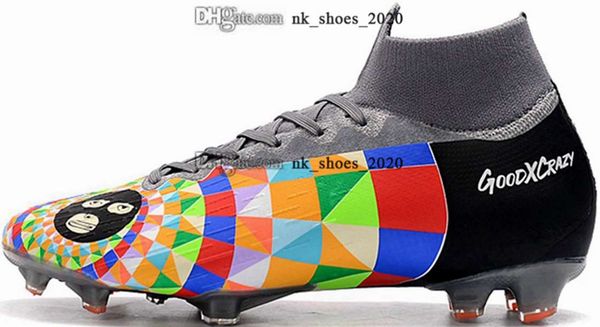

botines fg vapores eur soccer cleats zapatos shoes 12 men 35 46 white mens women football boots 5 superfly size us ag cr7 me2441481, Black;red
