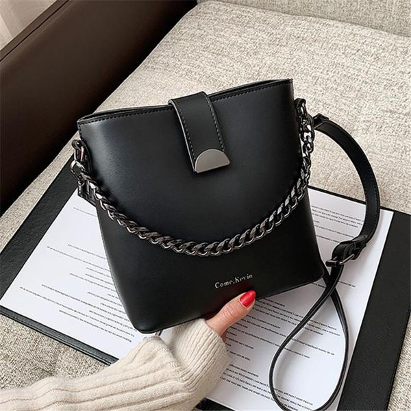 

shoulder bags for women texture bag 2021 fashion messenger bucket handbag