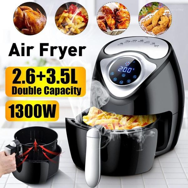

af106 electric air fryer chicken oil air fryer health pizza cooker smart touch screen electric deep airfryer machine1