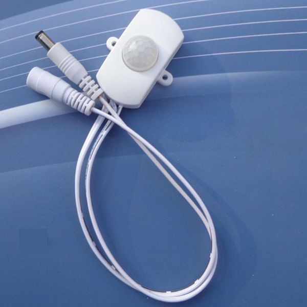 

120 degree mini outdoor adjustable auto pir infrared motion sensor detector for led light strip switch lighting dc 5-24v 5a