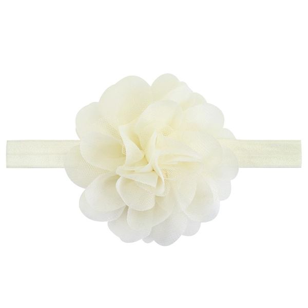 

12pcs/lot net yarn chiffon flower girls headband elastic hairband flowers headband kids headress hair accessories 721 q jlljma
