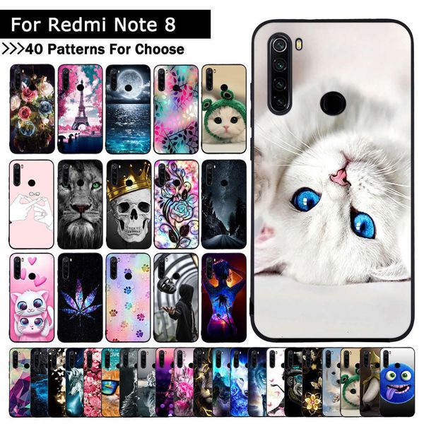 

bgrfthe protective with animal pattern redmi 8, tpu silicone cover is suitable for note 8 pro, and mobile phoneswza