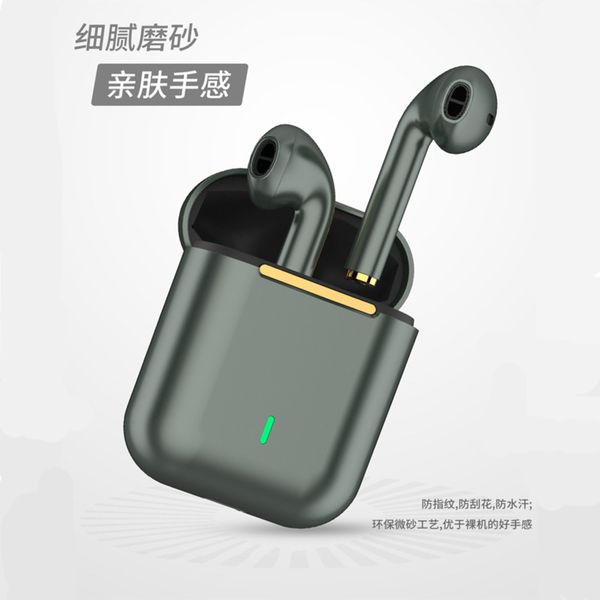 

new j18 bluetooth headset mini noise reduction wirels earplug 5.0 stereo sports tws