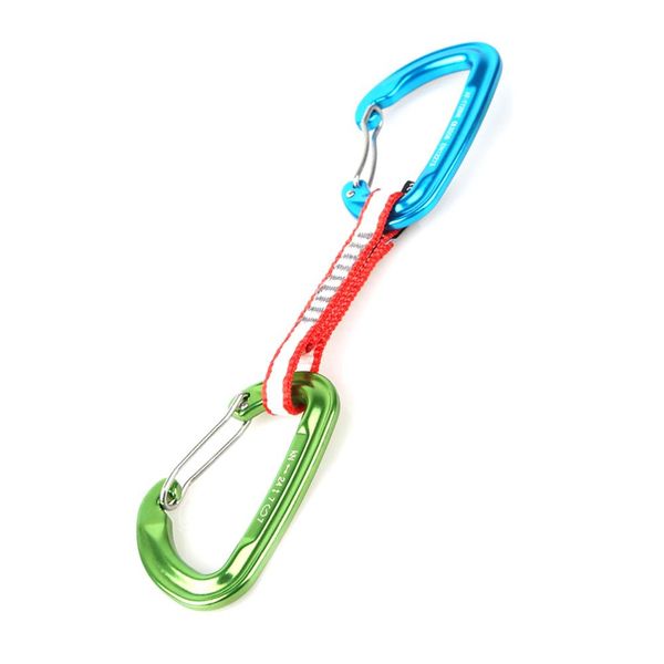 

22kn ce d в форме скалолазания quickdraw carabiner проволоки ворота пряжка для обеспечения альпинизма спасение капуста спасения хирург h bby