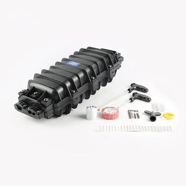

fiber optic equipment firstfiber ff-fosc009h horizontal waterproof optical ftth closure for fibers management max 96 cor