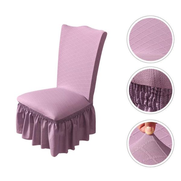 

1pc home restaurant chair cover integrating chair cover decor anti-fouling